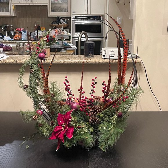 30" Christmas ornament metal backed - Picture 6 of 10